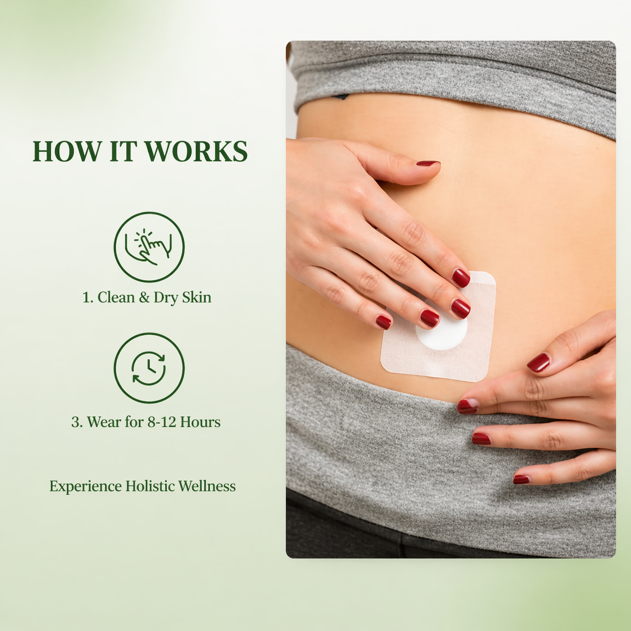🎁EK K SAATH 1 MUFT LIMITED TIME OFFER🔥 HerbPatch™ Ayurvedic Herbs Sugar Patch (1+1) (2 BOX = 60 PATCHES) - Image 3