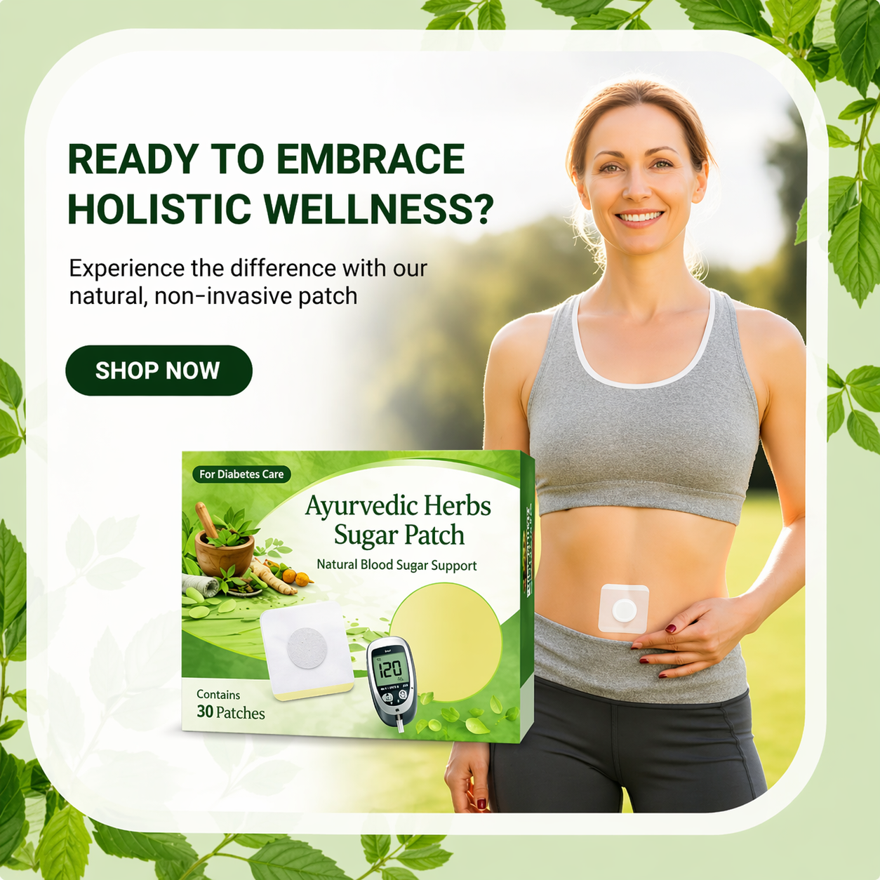🎁EK K SAATH 1 MUFT LIMITED TIME OFFER🔥 HerbPatch™ Ayurvedic Herbs Sugar Patch (1+1) (2 BOX = 60 PATCHES) - Image 5