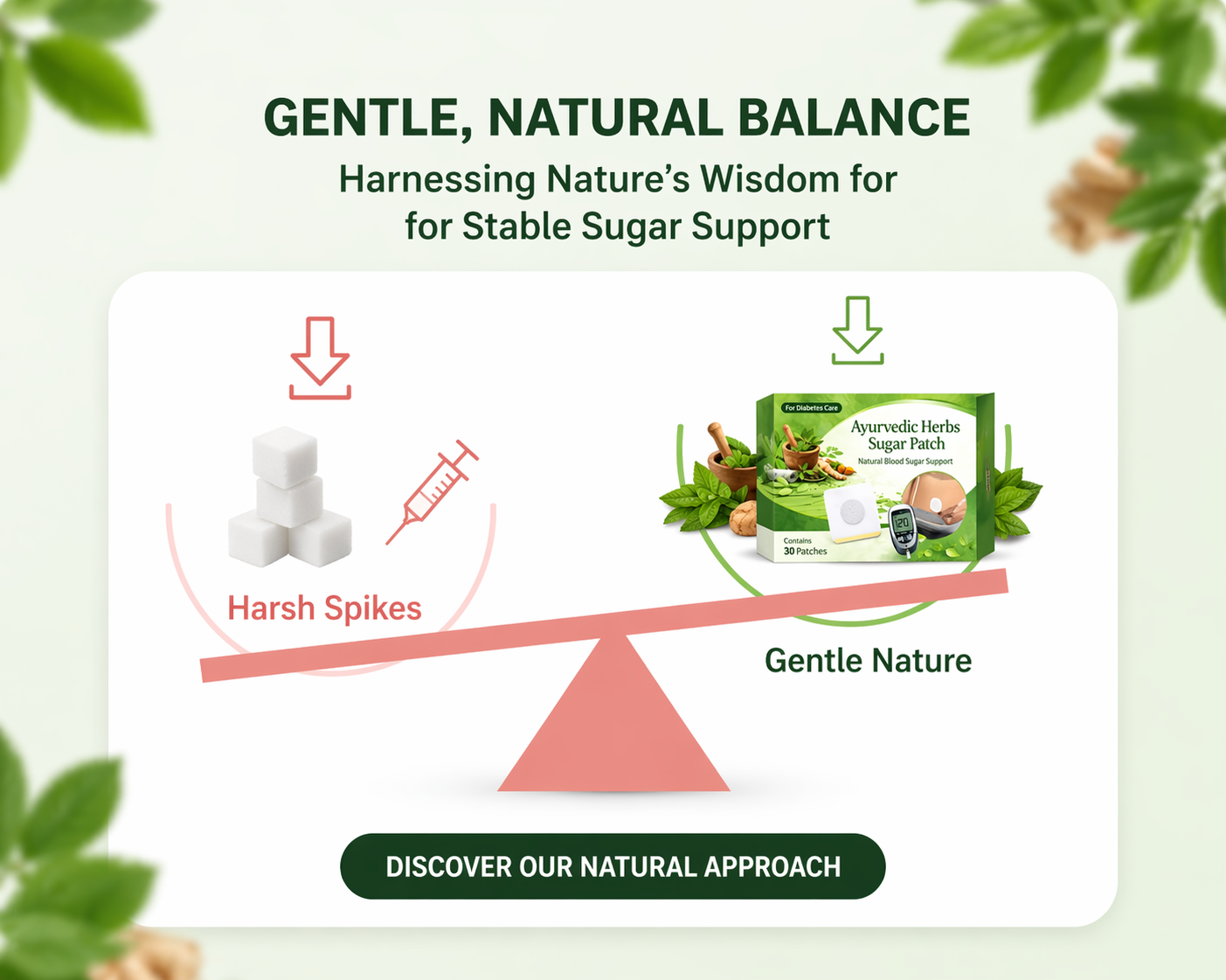 🎁EK K SAATH 1 MUFT LIMITED TIME OFFER🔥 HerbPatch™ Ayurvedic Herbs Sugar Patch (1+1) (2 BOX = 60 PATCHES) - Image 7