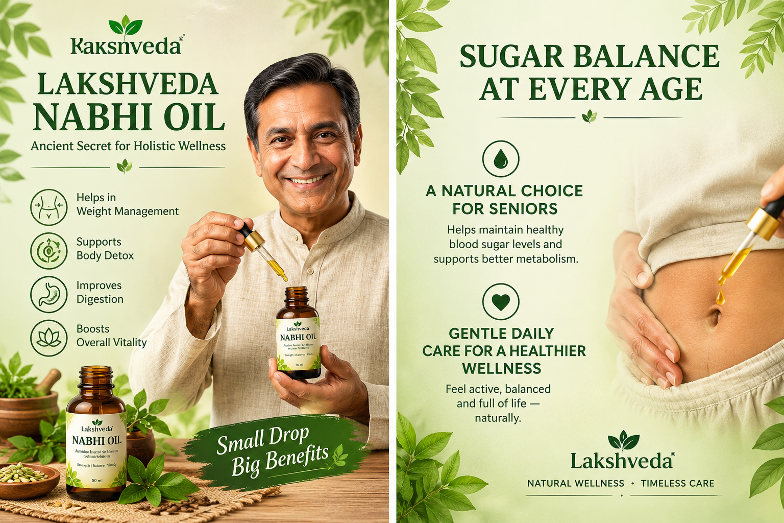 ๐EK K SAATH 1 MUFT LIMITED TIME OFFER๐ฅSugar Balance Nabhi Oil (50ML + 50ML) - Image 6